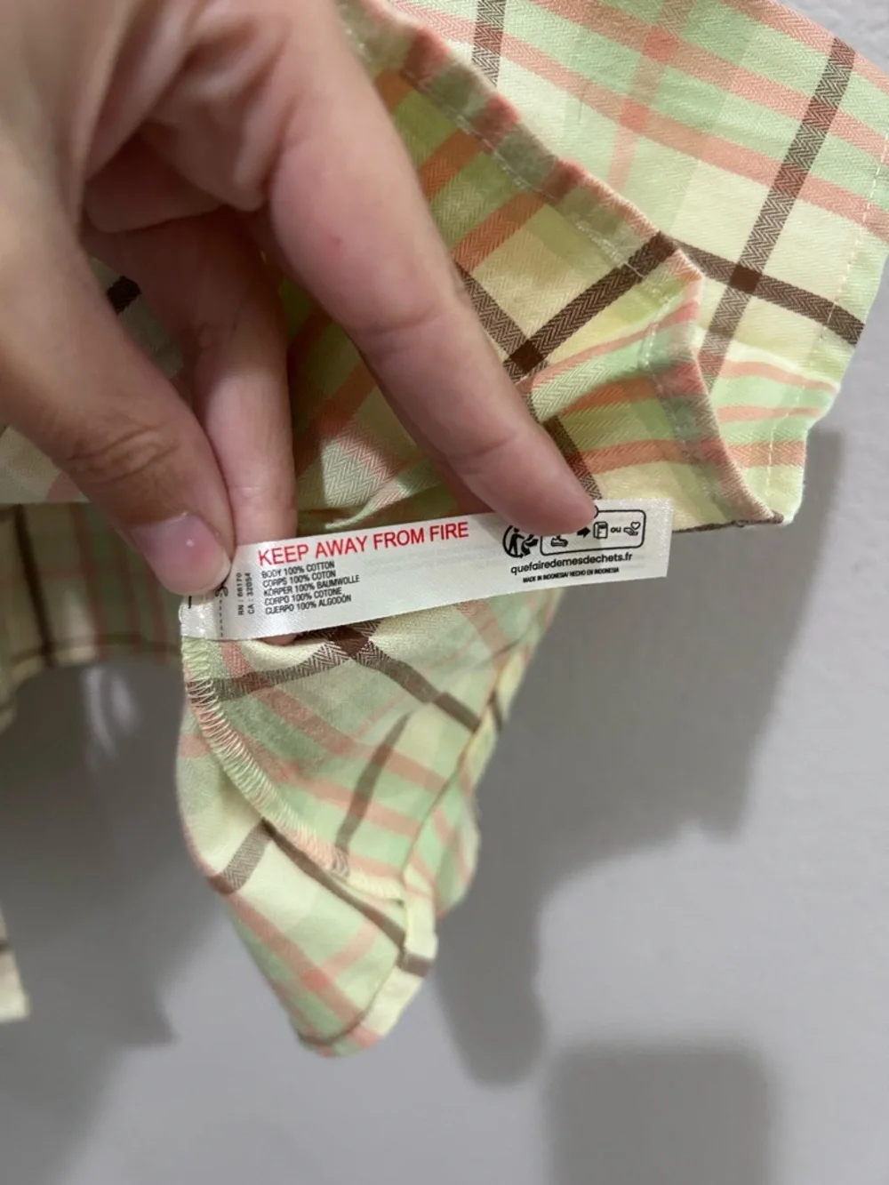 Anthropologie Plaid Tie-Front Sleeveless Camisole - Beige Plaid - Picture 8 of 9